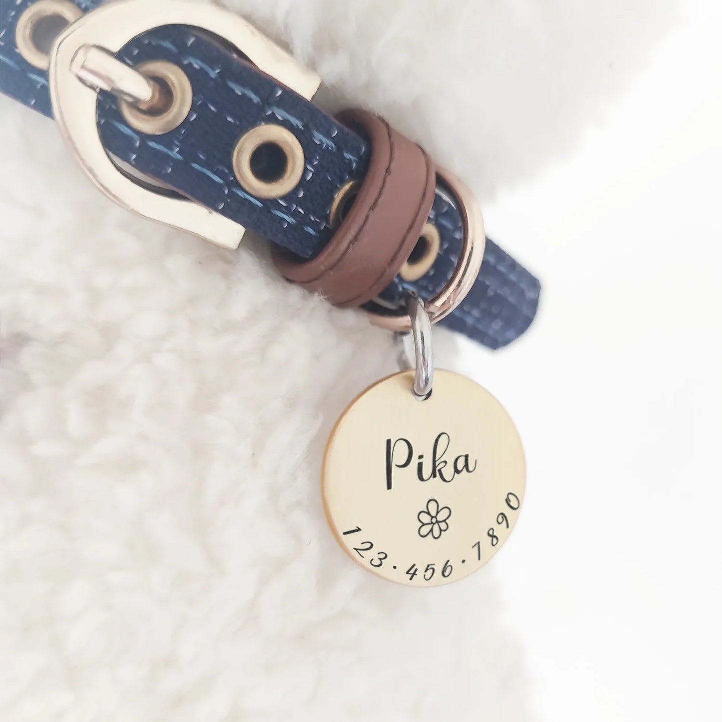 Shiny Stl Whisker Charm Pet Pendant